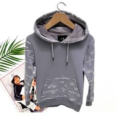 Худи на флисе Armani Junior арт. 8607_1124